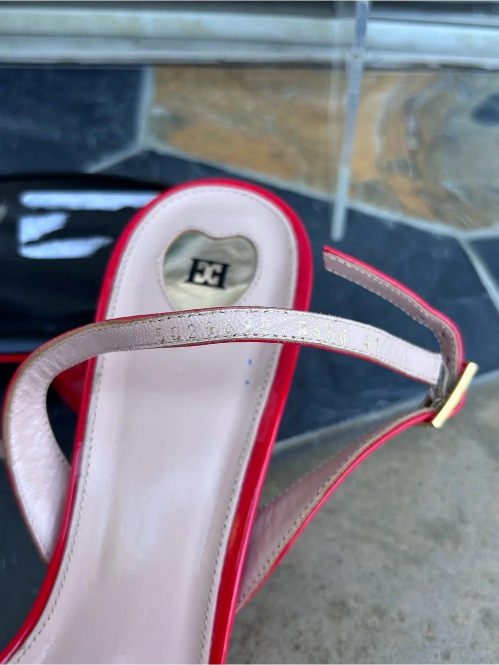 Escada Slingback Sandals